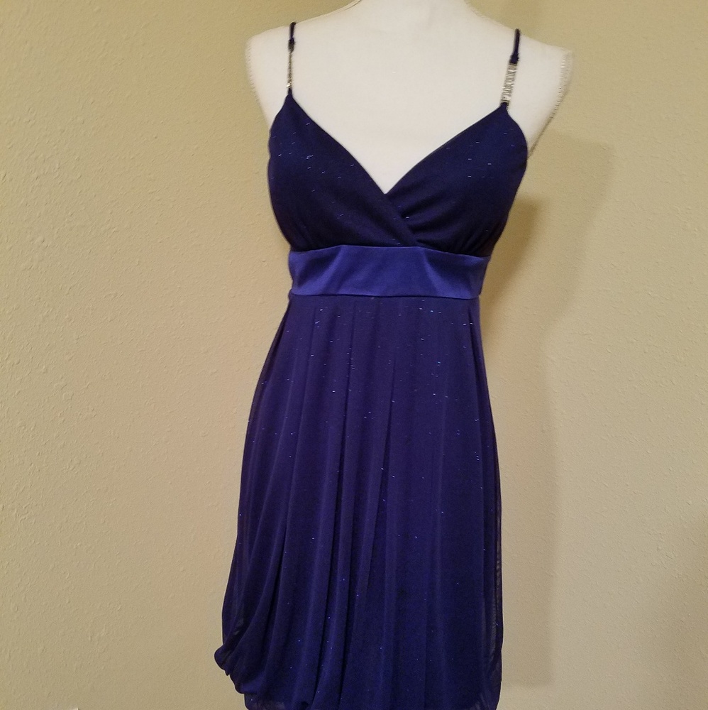 💎Sparkly Blue Bubble dress